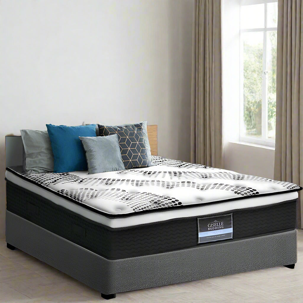 Dreameasy 5 Zone Luxury Super Soft Padded Mattress | 32cm Airmax Plush Medium Soft Extra Support Mattress