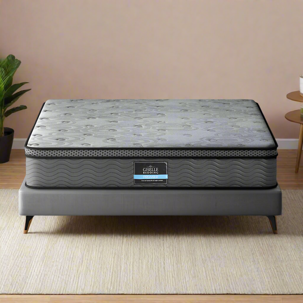 Portessa Pressure Relieving Airmax Breathable Mattress | 26cm Comfort Support Medium Firm Pocket Spring Mattress