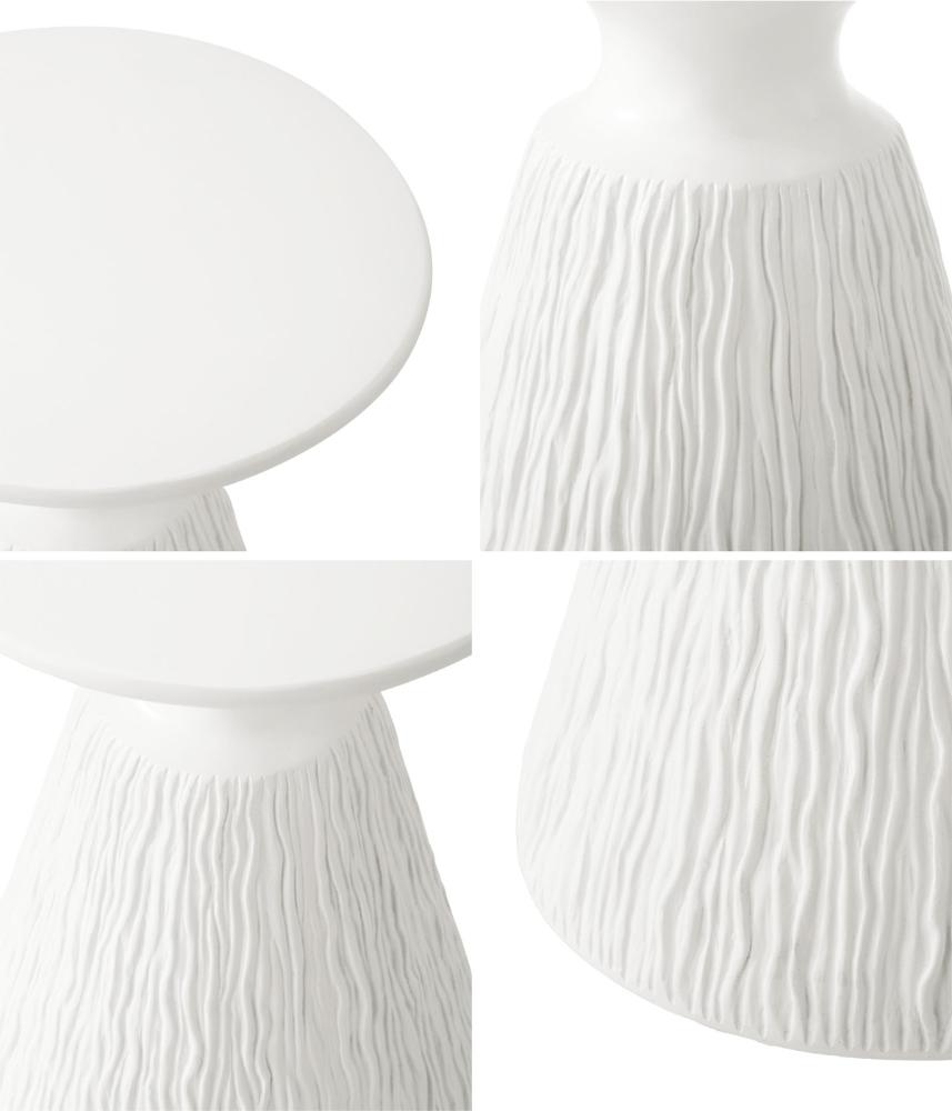 Terzzi Two In One Concrete Lava Stool or Bedside Table | Indoor Outdoor Verstaile Modern Stands