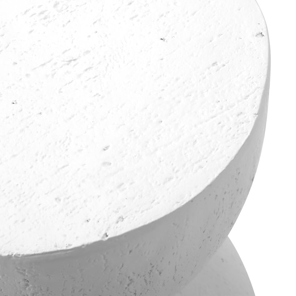 Terzzi Two In One Concrete Hourglass Stool or Bedside Table | Indoor Outdoor Modern Side Table Stool