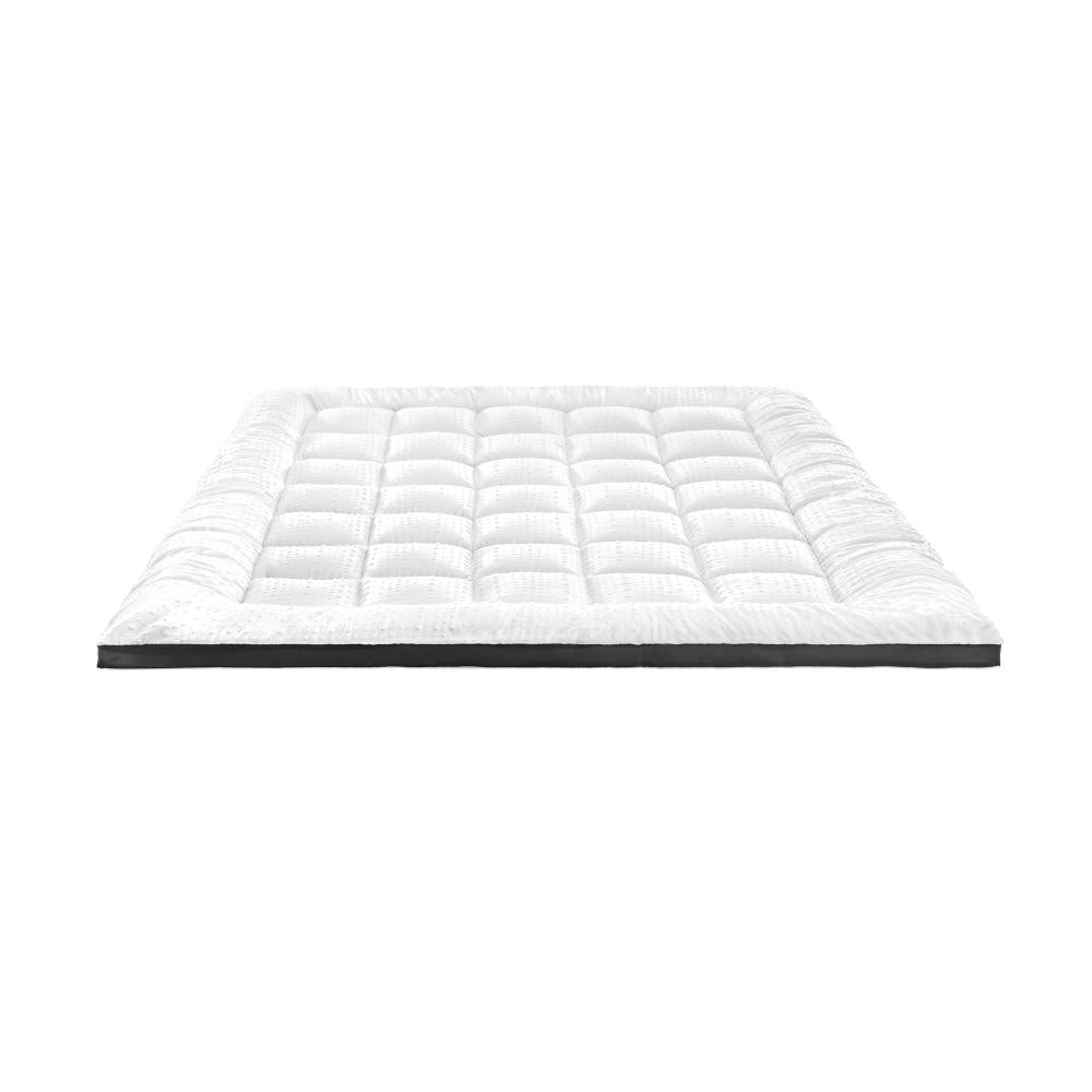 Nuvola Luxe Cloud Sleep 1000GSM Airmax Fully Skirted Mattress Topper | Breathable Cooling Micro Memory Topper