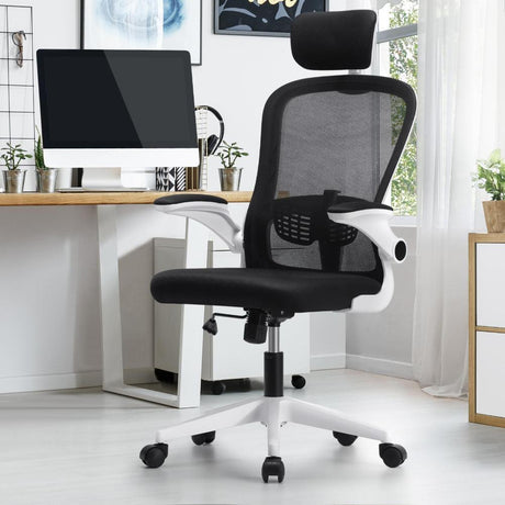 Ermes Deluxe Ergo Mesh Office Chair | Executive S Curve Adjustable Gaming Computer Chair