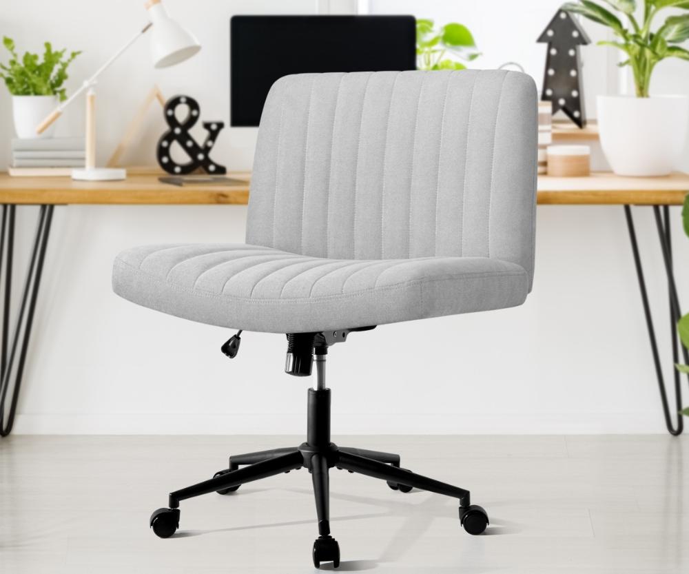 Parisi Retro Mid Back Wide Seat Office Chair | Adjustable Ultra Comfort Computer Chair