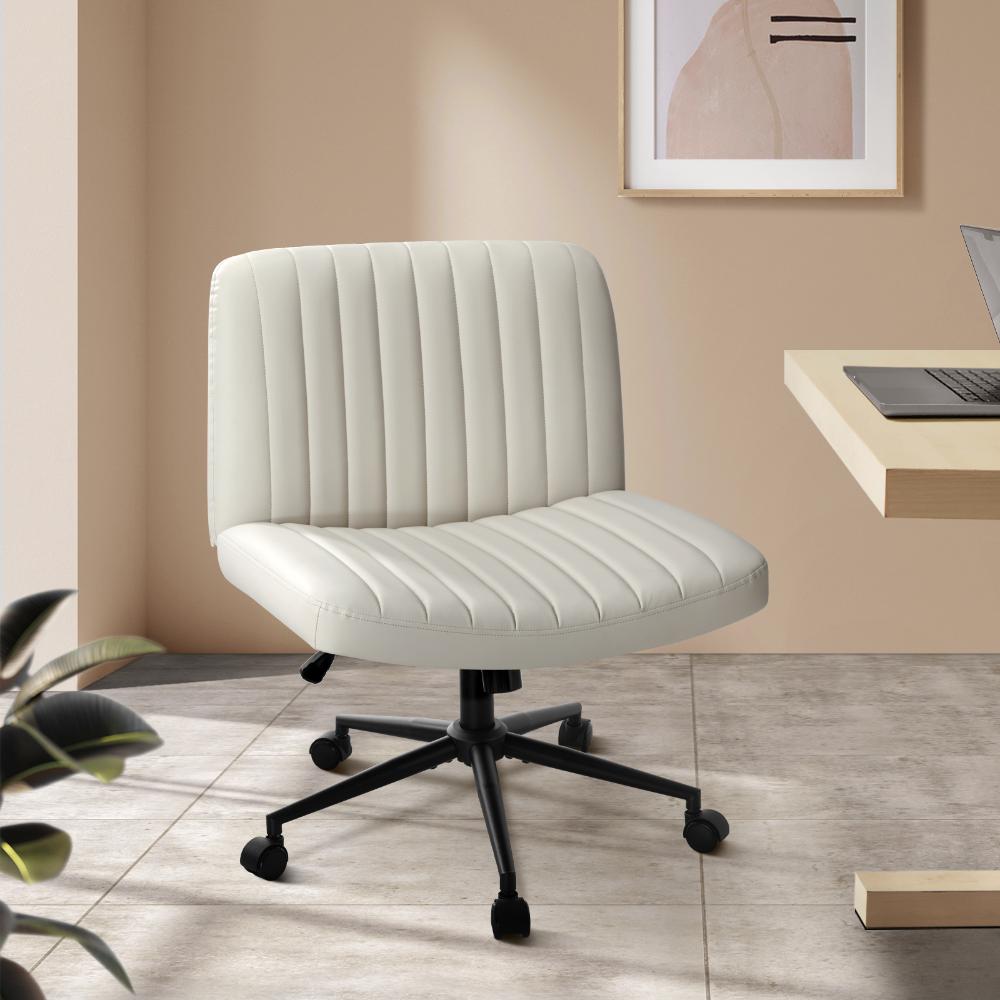 Parisi Retro Mid Back Wide Seat Office Chair | Adjustable Ultra Comfort Computer Chair