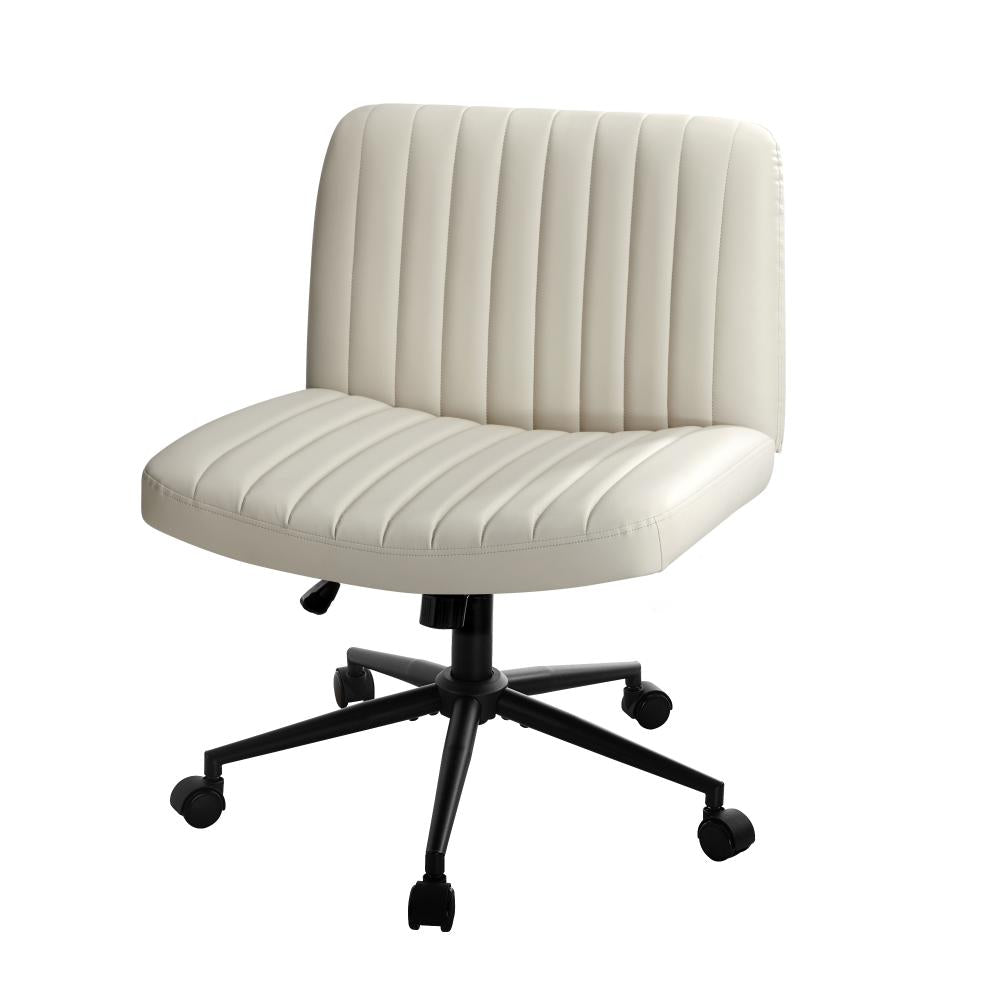 Parisi Retro Mid Back Wide Seat Office Chair | Adjustable Ultra Comfort Computer Chair