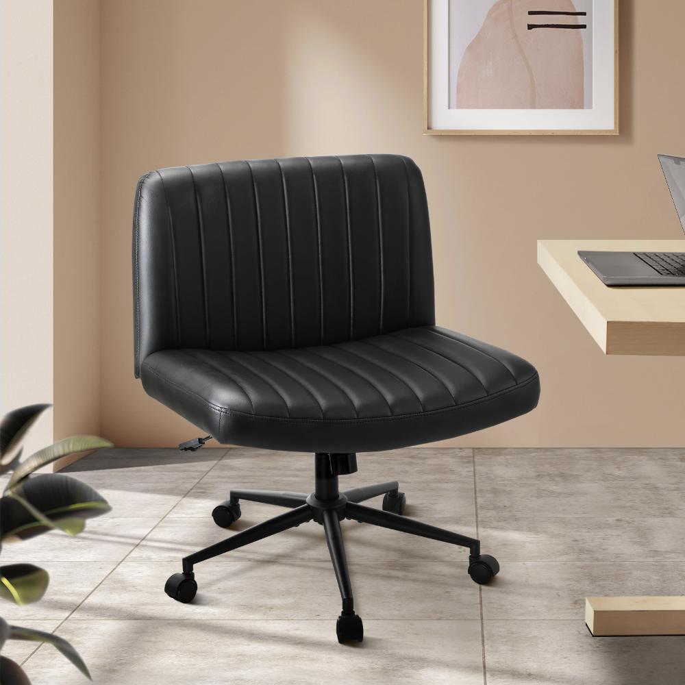 Parisi Retro Mid Back Wide Seat Office Chair | Adjustable Ultra Comfort Computer Chair