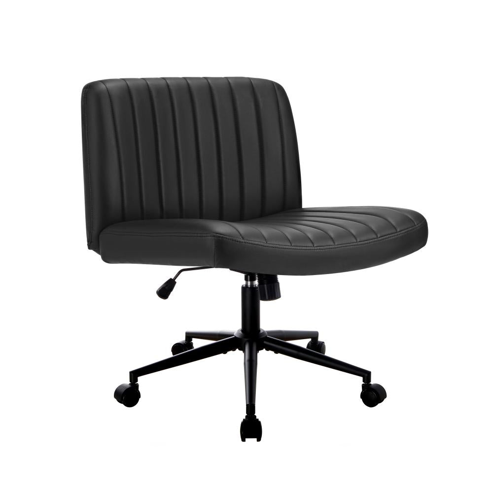 Parisi Retro Mid Back Wide Seat Office Chair | Adjustable Ultra Comfort Computer Chair