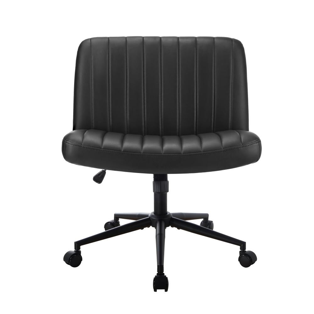 Parisi Retro Mid Back Wide Seat Office Chair | Adjustable Ultra Comfort Computer Chair