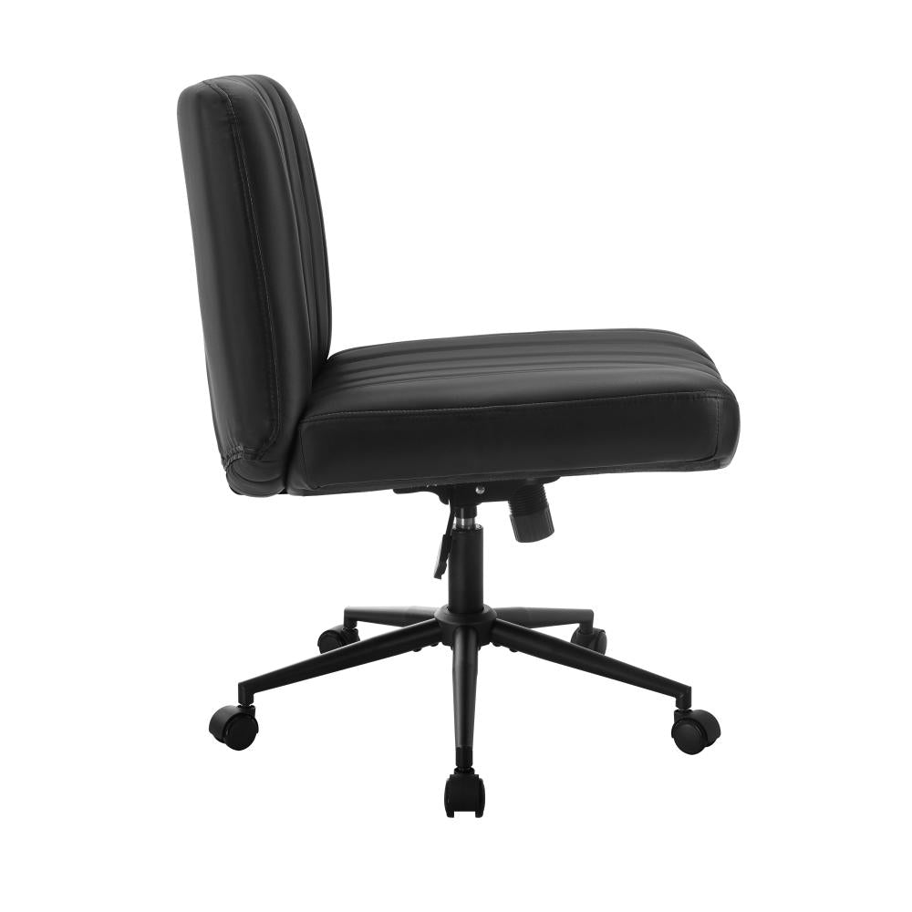 Parisi Retro Mid Back Wide Seat Office Chair | Adjustable Ultra Comfort Computer Chair