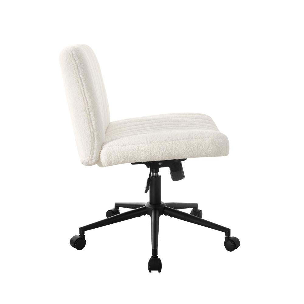 Parisi Retro Mid Back Wide Seat Office Chair | Adjustable Ultra Comfort Computer Chair