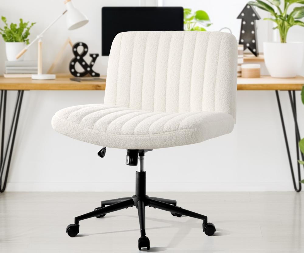 Parisi Retro Mid Back Wide Seat Office Chair | Adjustable Ultra Comfort Computer Chair