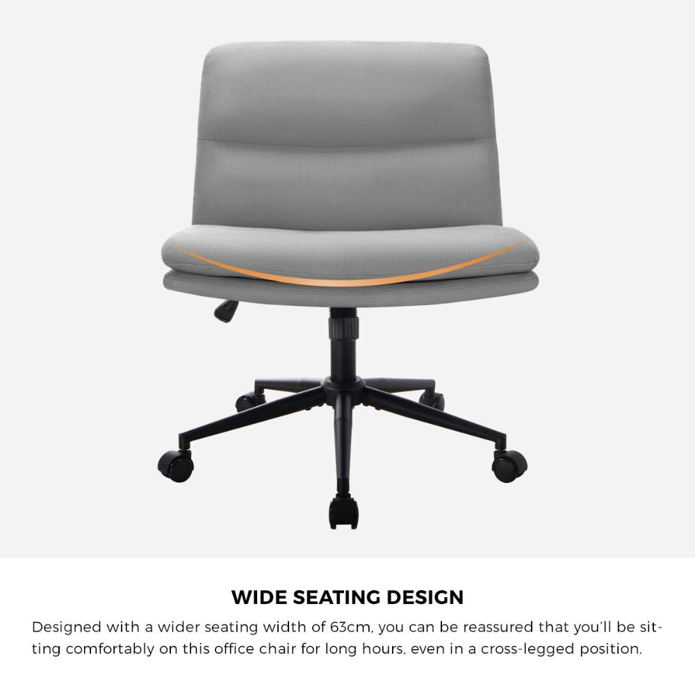 Parisi Modern Mid Back Wide Seat Office Chair | Adjustable Ultra Comfort Computer Chair
