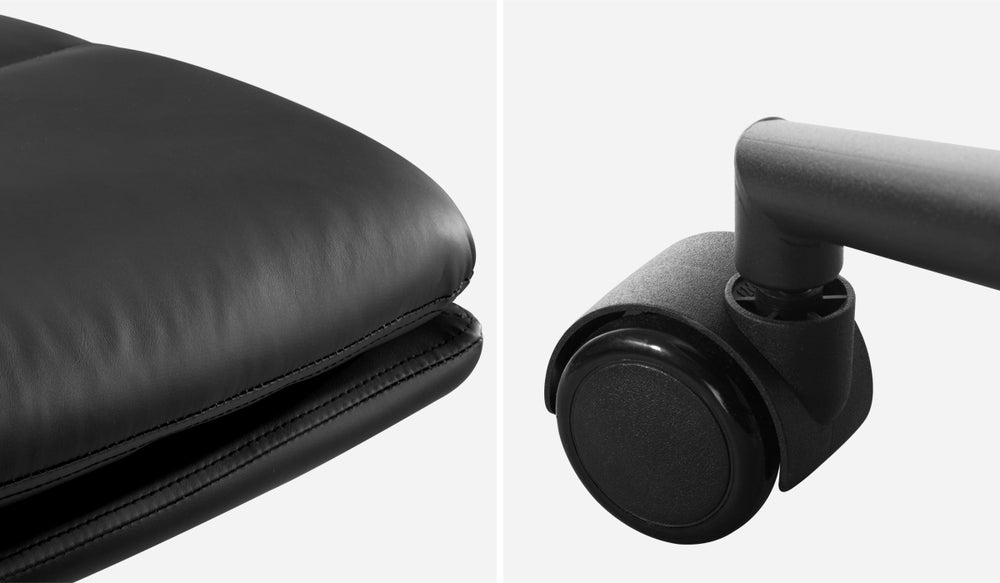 Parisi Modern Mid Back Wide Seat Office Chair | Adjustable Ultra Comfort Computer Chair