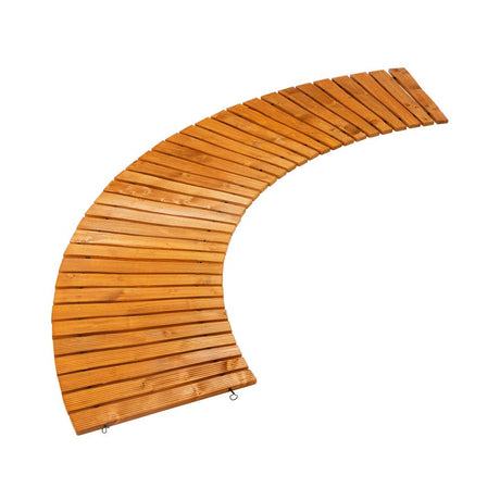 2.4m Wooden Garden Pathway Slats | Portable High Quality Weatherproof Garden Pathway