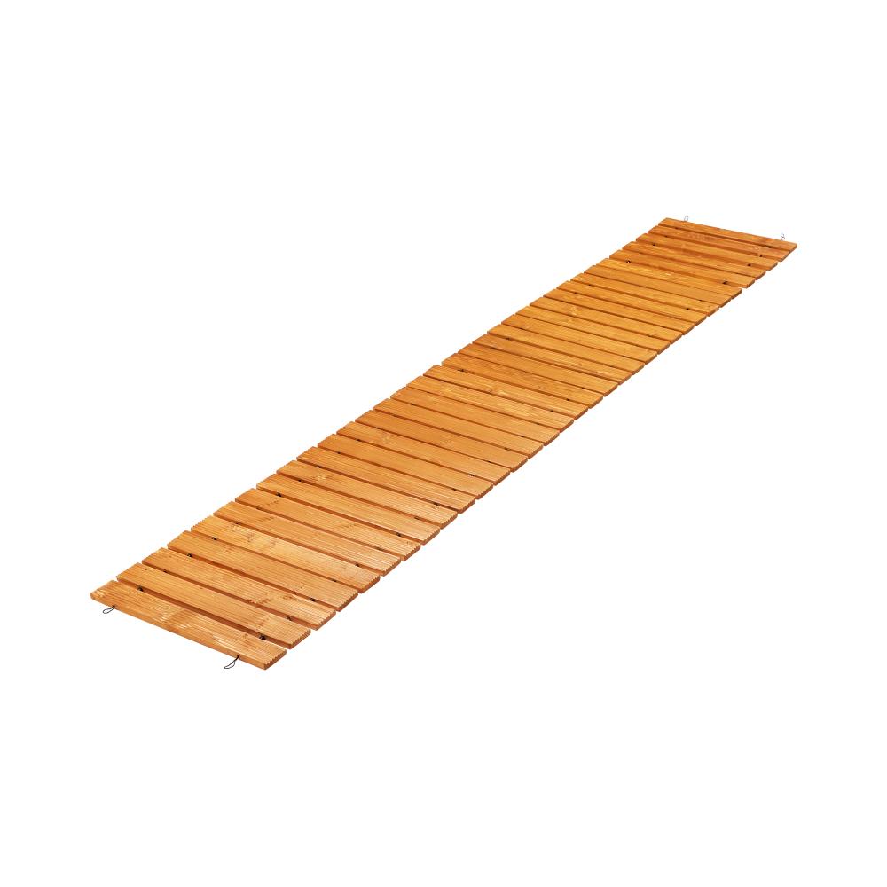 2.4m Wooden Garden Pathway Slats | Portable High Quality Weatherproof Garden Pathway