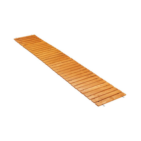 2.4m Wooden Garden Pathway Slats | Portable High Quality Weatherproof Garden Pathway