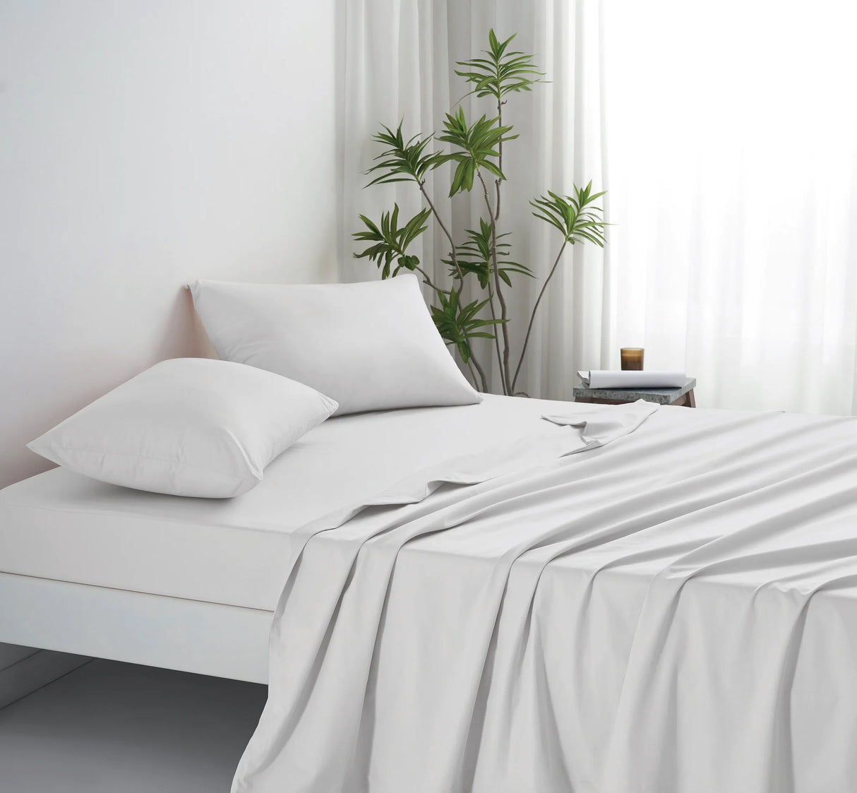 Luxore Premium 1000TC Bamboo Cotton Sheet Set | Cooling Breathable Bamboo Sheets Soft Touch