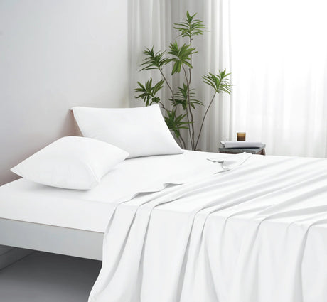 Luxore Premium 1000TC Bamboo Cotton Sheet Set | Cooling Breathable Bamboo Sheets Soft Touch
