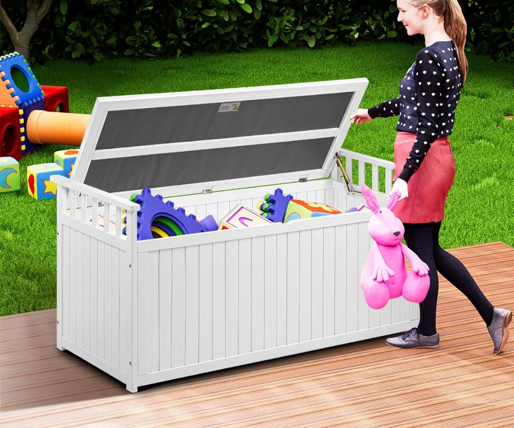 Two in One Extra Large 500L Outdoor Storage Box and Garden Bench | Premium Garden Storage and Seating Bench