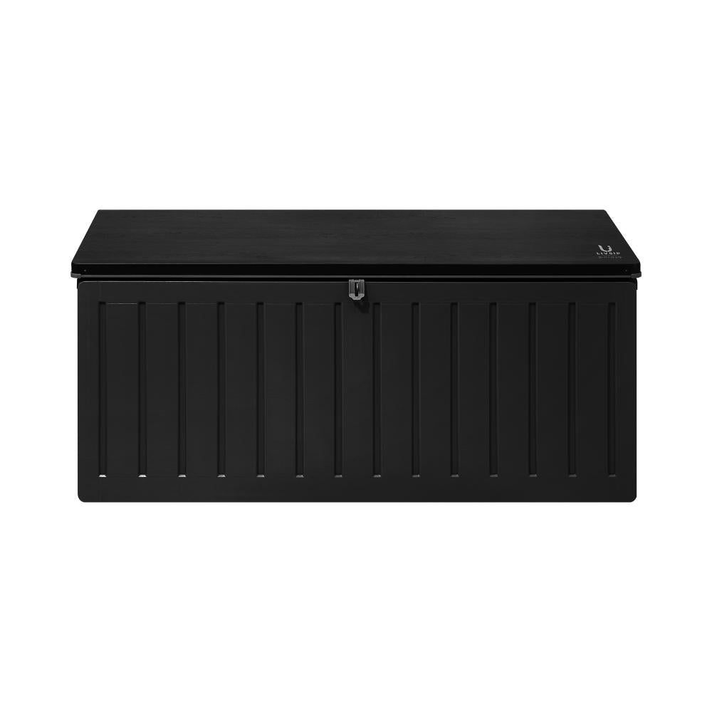 High Quality Premium 490L Outdoor Storage Box and Bench | Lockable Weatherproof Garden Storage Box