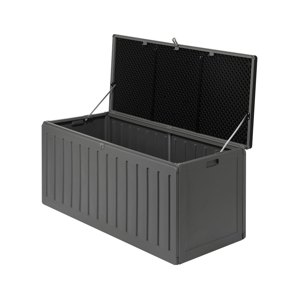 High Quality Premium 490L Outdoor Storage Box and Bench | Lockable Weatherproof Garden Storage Box