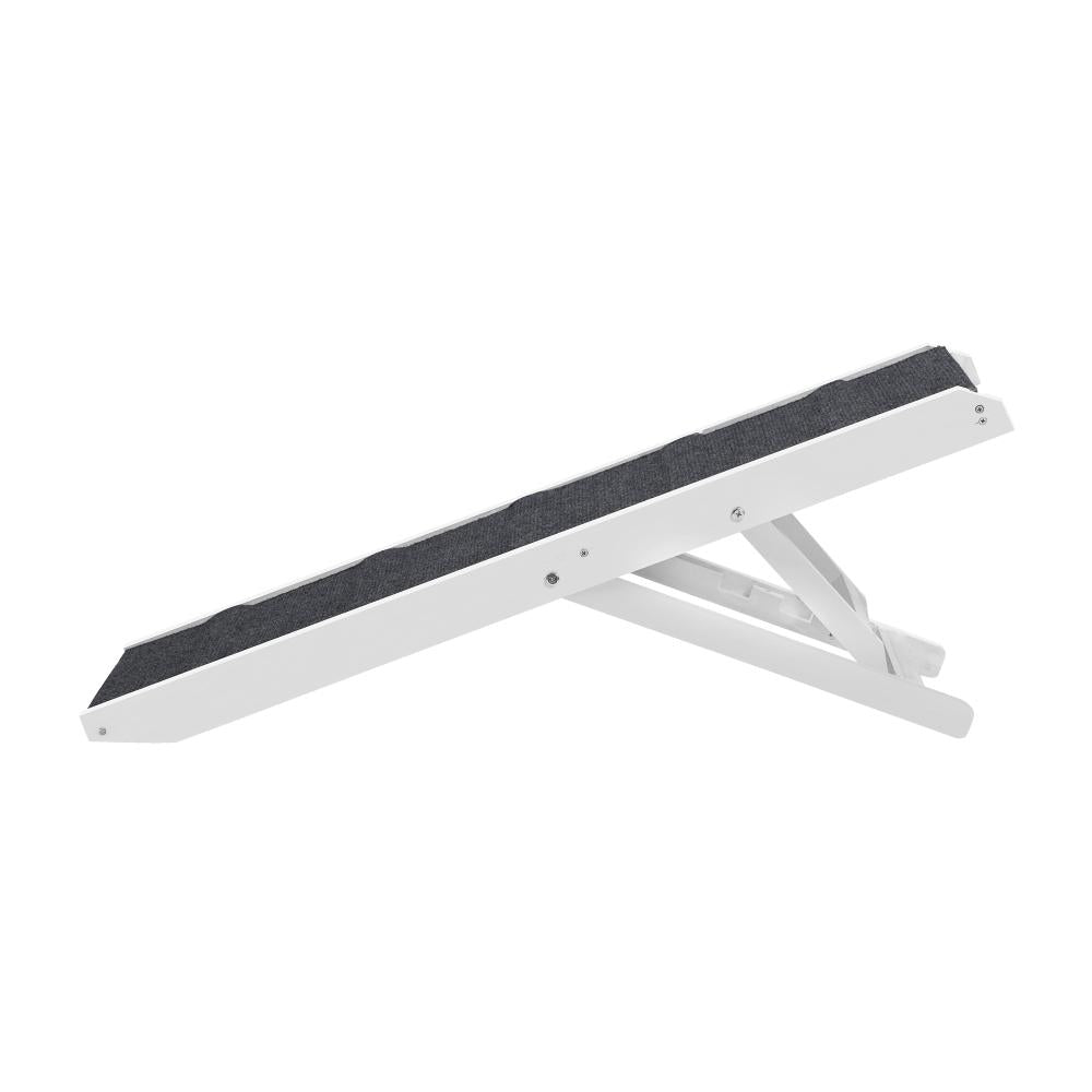 90cm Adjustable Pet Ramp with Extra Grip | Foldable Travel Dog Stairs