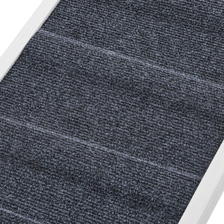 Adjustable Height Indoor Outdoor Foldable Pet Ramp | Dog Stairs Travel Ramp Extra Grip