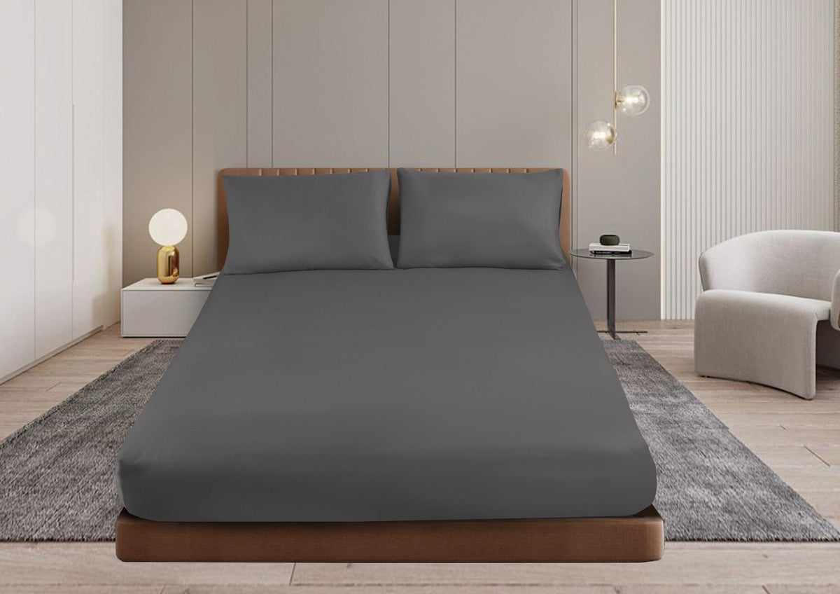 Ultra Soft Cashmere Touch Polar Fleece Style Flannel Fitted Sheet Combo Set | Warm Winter Sheets