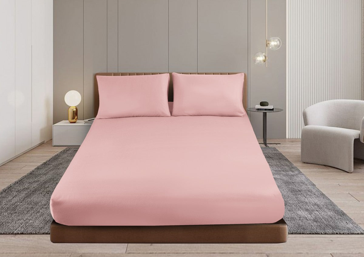 Ultra Soft Cashmere Touch Polar Fleece Style Flannel Fitted Sheet Combo Set | Warm Winter Sheets