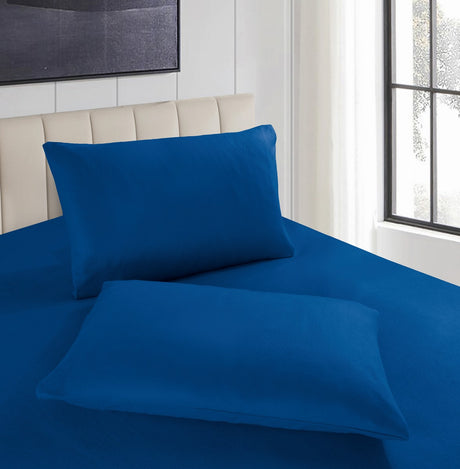 Ultra Soft Cashmere Touch Polar Fleece Style Flannel Fitted Sheet Combo Set | Warm Winter Sheets