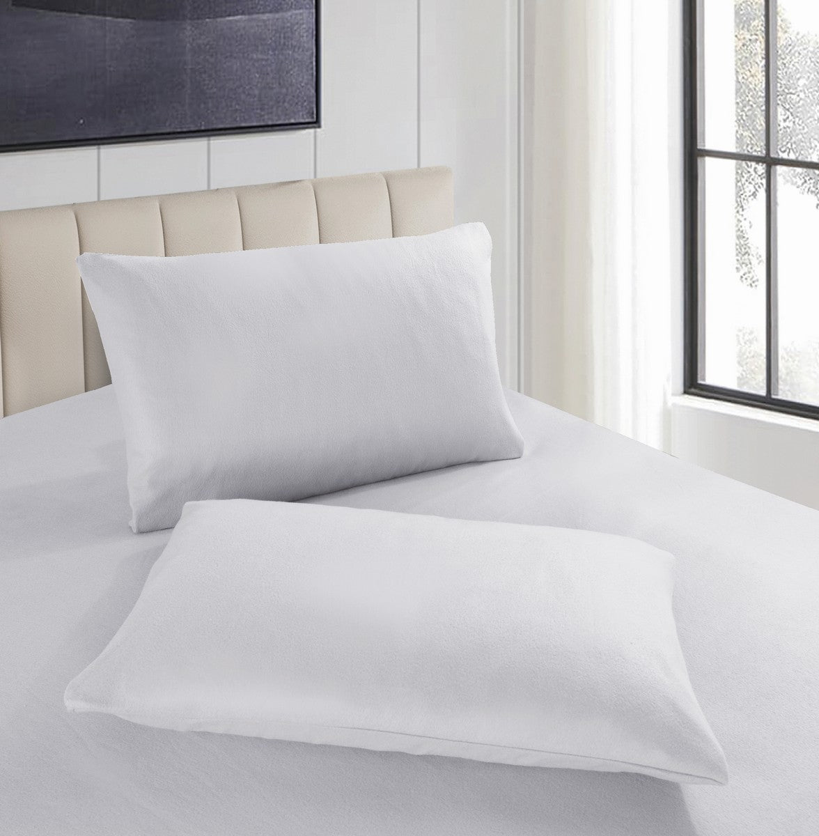 Ultra Soft Cashmere Touch Polar Fleece Style Flannel Fitted Sheet Combo Set | Warm Winter Sheets