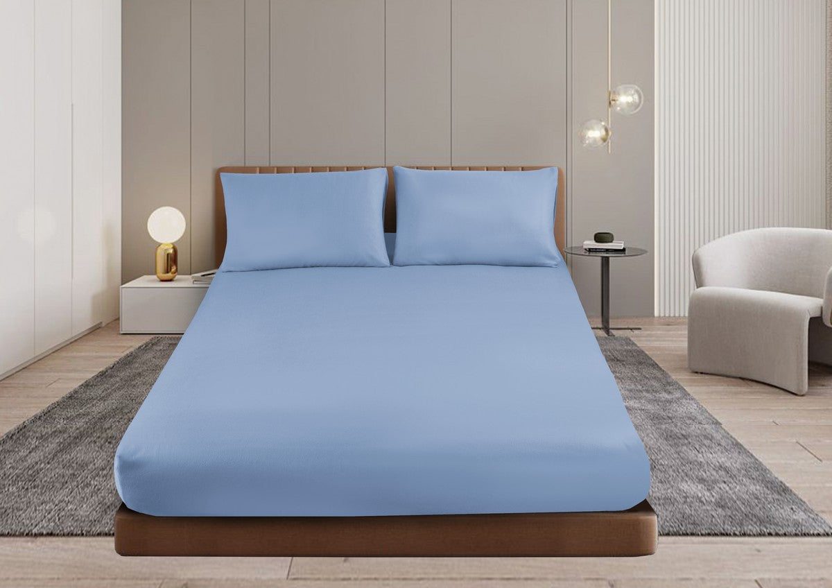 Ultra Soft Cashmere Touch Polar Fleece Style Flannel Fitted Sheet Combo Set | Warm Winter Sheets