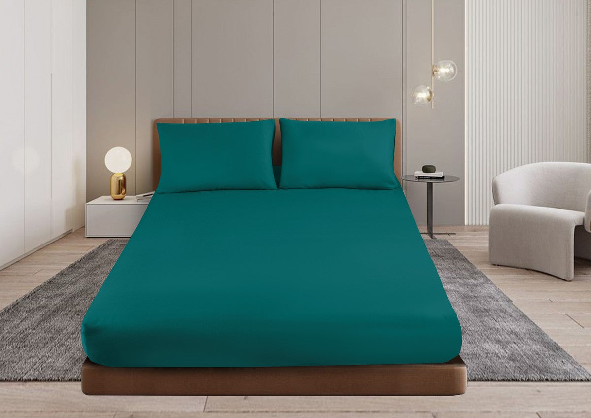 Ultra Soft Cashmere Touch Polar Fleece Style Flannel Fitted Sheet Combo Set | Warm Winter Sheets