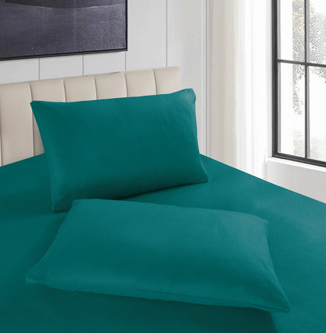 Ultra Soft Cashmere Touch Polar Fleece Style Flannel Fitted Sheet Combo Set | Warm Winter Sheets