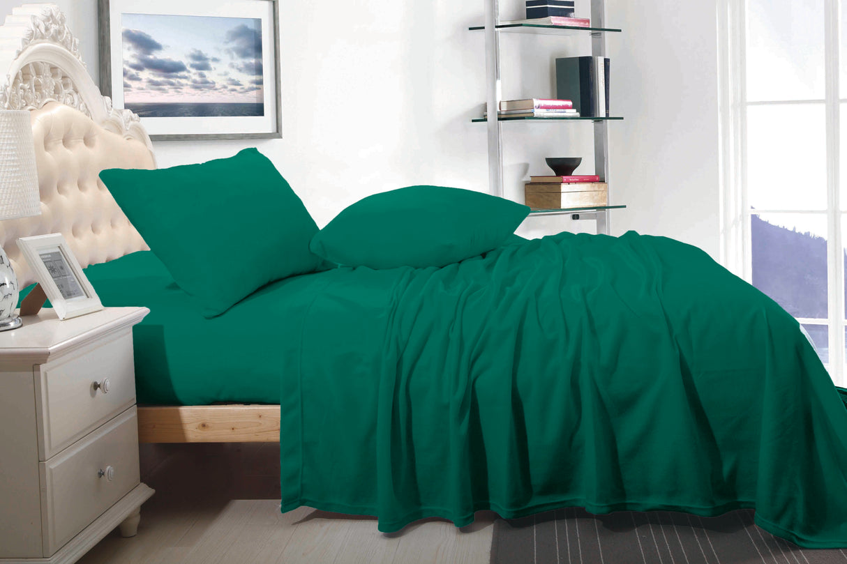 Ultra Soft Cashmere Touch Polar Fleece Style Flannel Sheet Set | Warm Winter Sheets