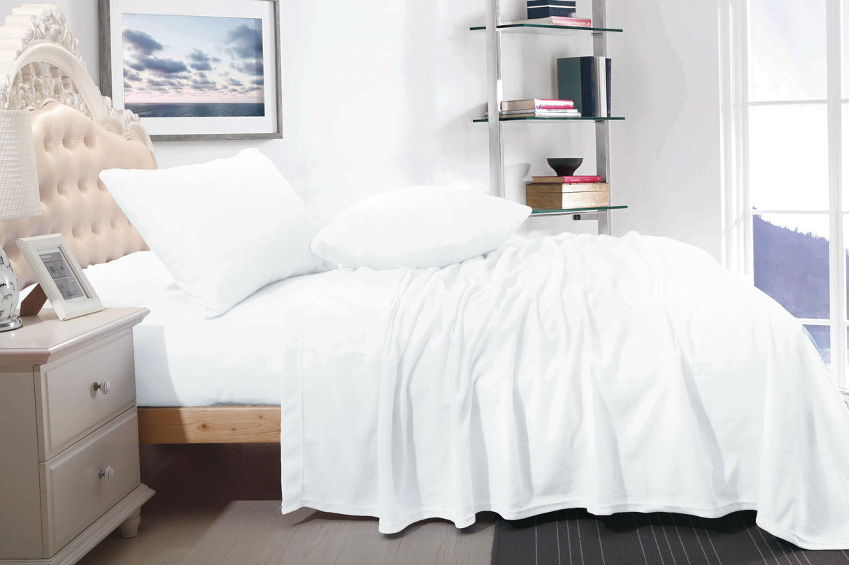Ultra Soft Cashmere Touch Polar Fleece Style Flannel Sheet Set | Warm Winter Sheets