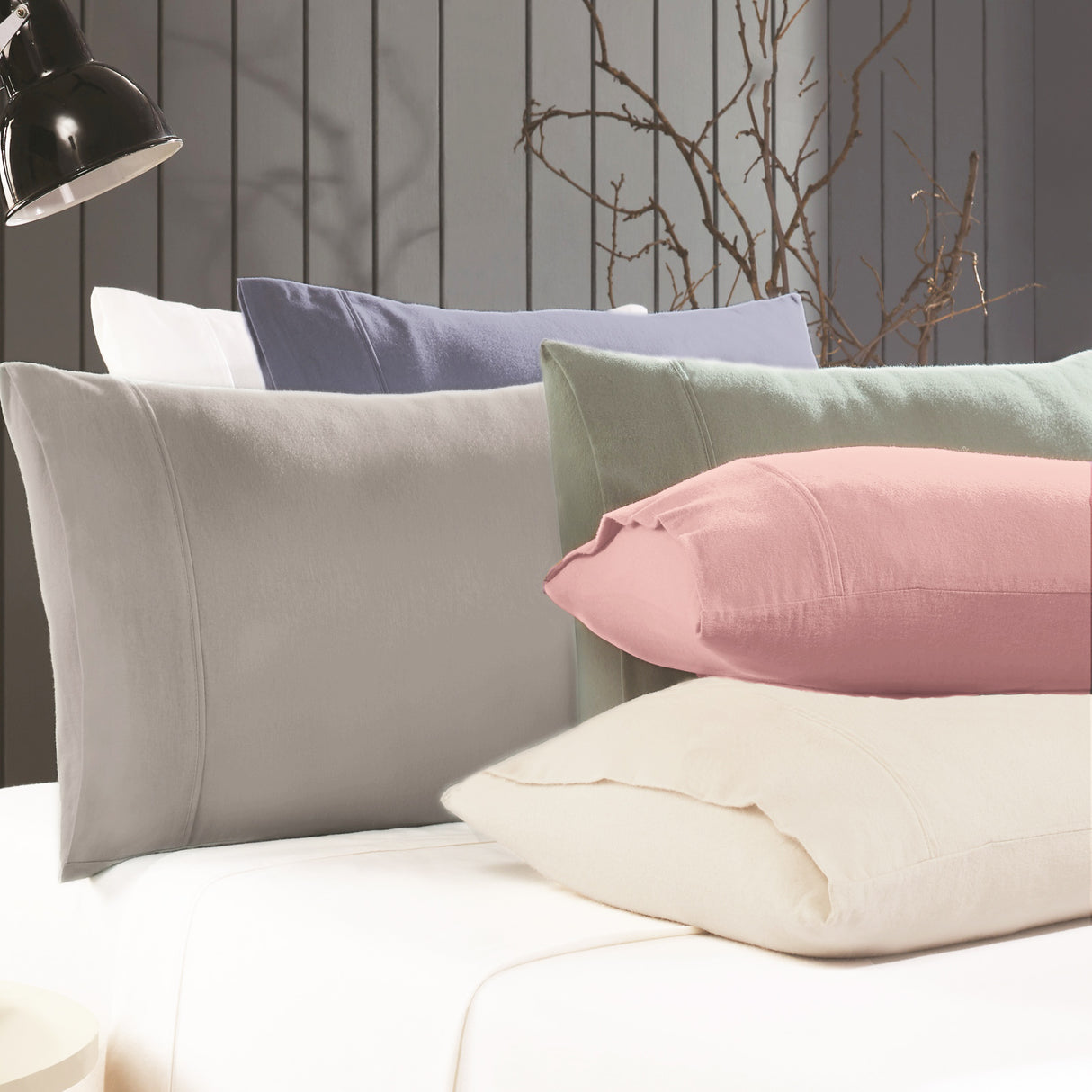 175GSM  Premium 100% Egyptian Cotton Flannelette Sheet Set by Park Avenue |Winter Warm Bedding