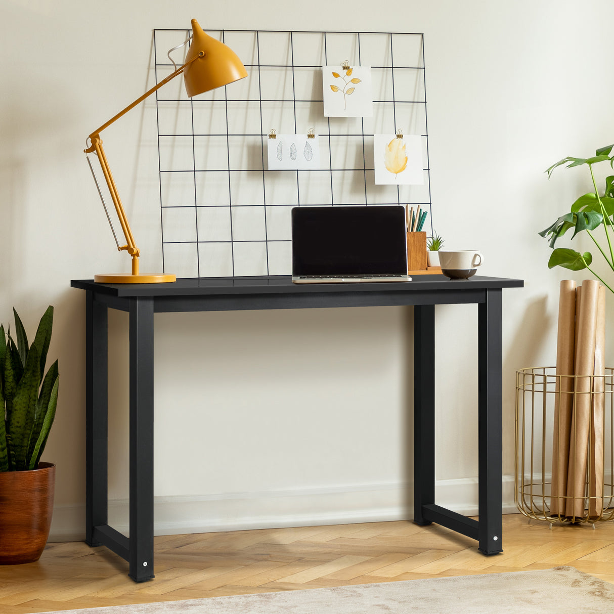 Gadgetz 120cm Modern Computer Desk | Stylish Office Desk Workstation