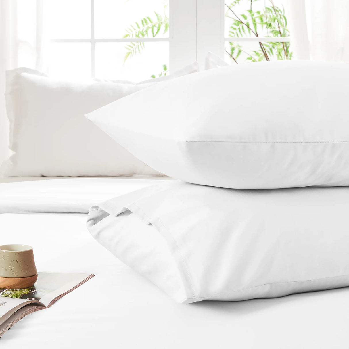 Luxiore 500TC Superior 100% Cotton Quilt Cover Set | Super Fine Pure Cotton Luxury Duvet Set