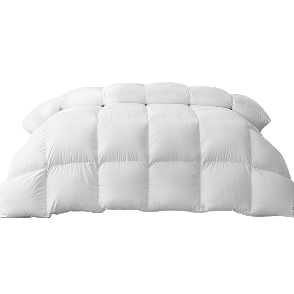 Nuvola Premium Ultra Warm 800GSM Goose Down Feather Quilt | Thermal Warmth Goose Duvet