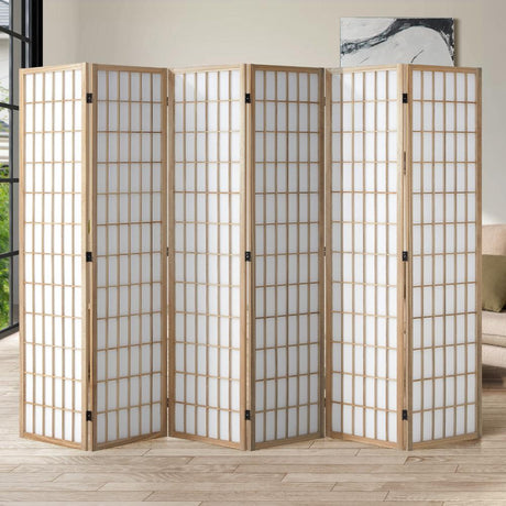 Kyoto Timber and Fabric Room Divider & Privacy Screens | Traditional Room Panel Dividers