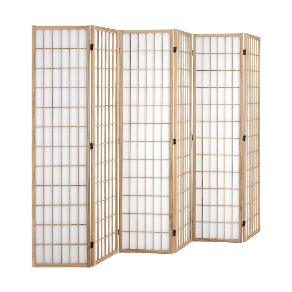 Kyoto Timber and Fabric Room Divider & Privacy Screens | Traditional Room Panel Dividers