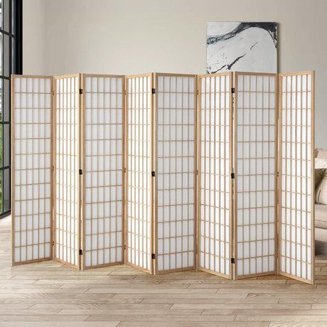 Kyoto Timber and Fabric Room Divider & Privacy Screens | Traditional Room Panel Dividers