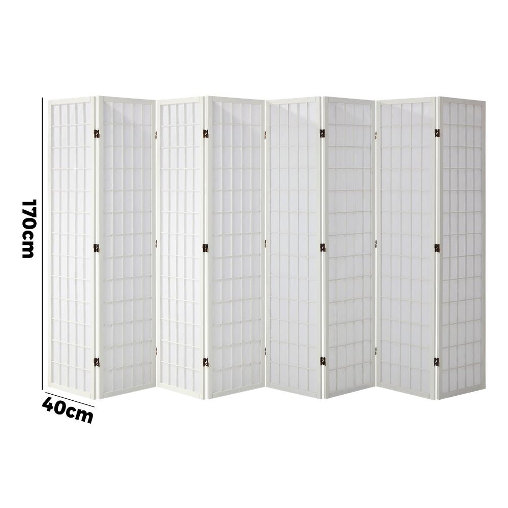 Kyoto Timber and Fabric Room Divider & Privacy Screens | Traditional Room Panel Dividers