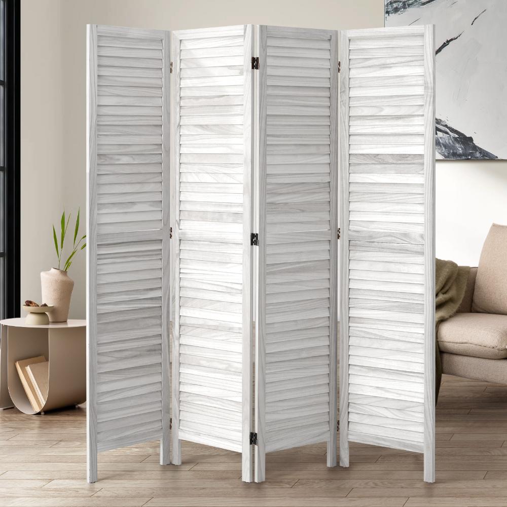 Amalfi Timber Louvre Room Divider & Privacy Screens | Timeless Room Panel Divider Partition