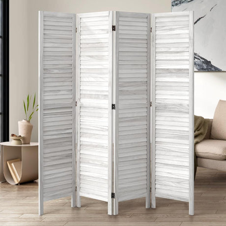 Amalfi Timber Louvre Room Divider & Privacy Screens | Timeless Room Panel Divider Partition
