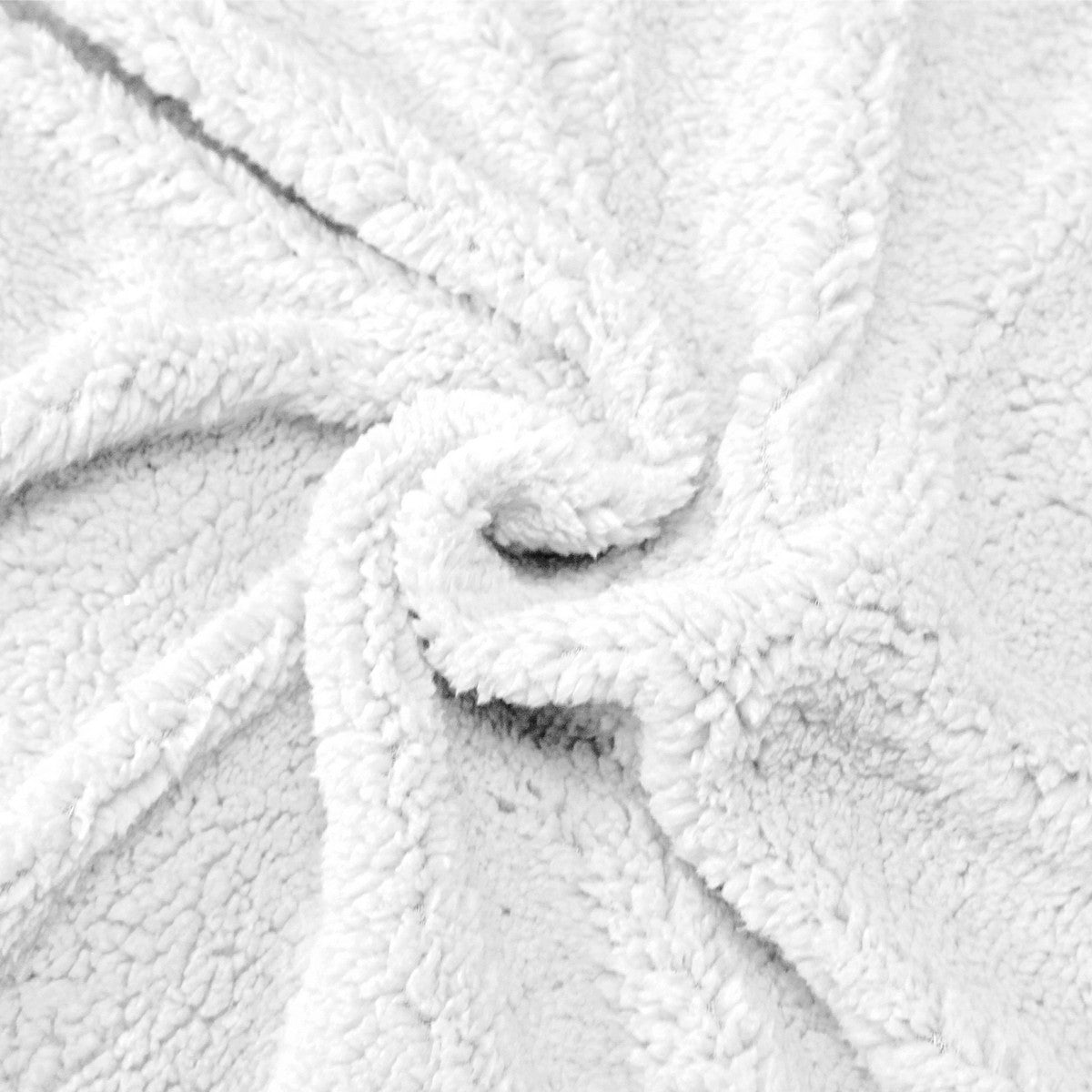 Ultra Soft Sherpa Fleece Fitted Sheet Combo Set by Ramesses | Fluffy Warm Winter Bedding Set