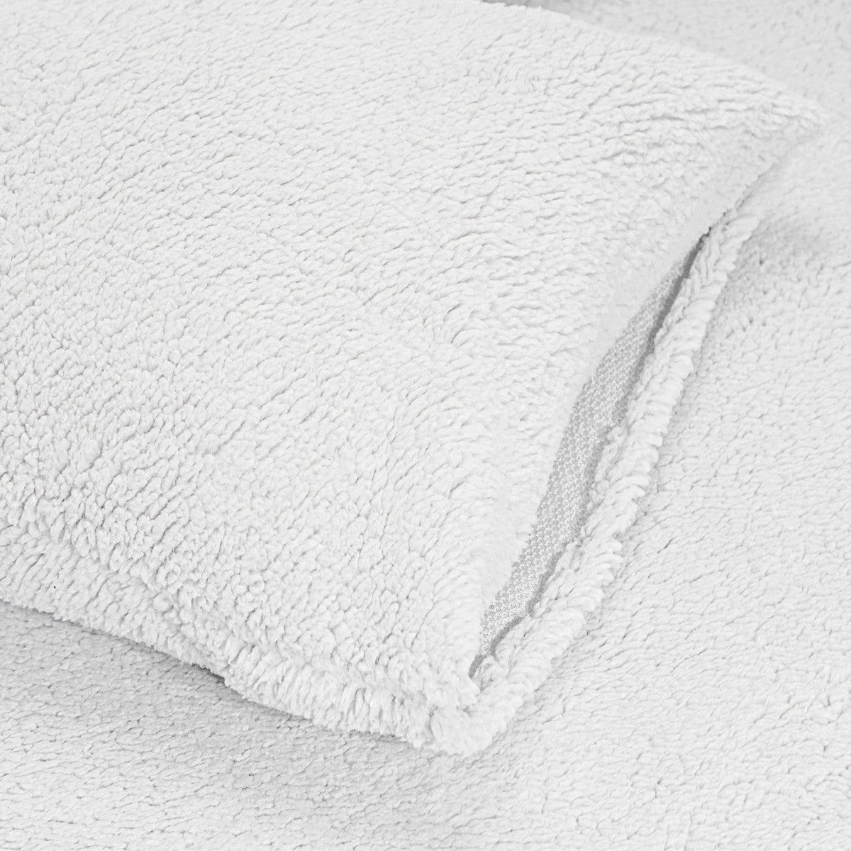 Ultra Soft Sherpa Fleece Fitted Sheet Combo Set by Ramesses | Fluffy Warm Winter Bedding Set