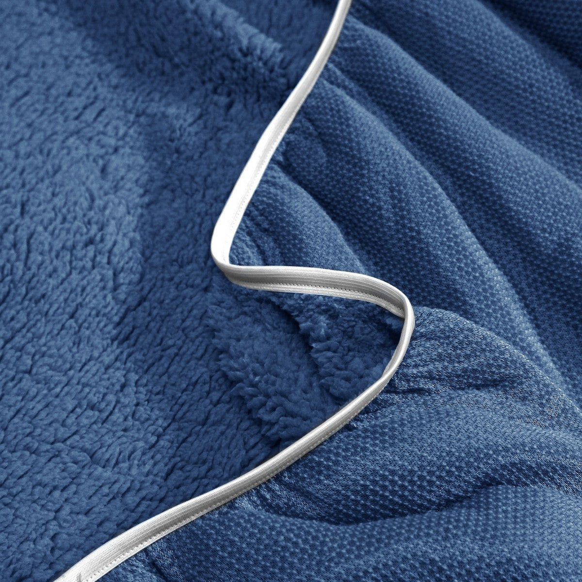 Ultra Soft Sherpa Fleece Fitted Sheet Combo Set by Ramesses | Fluffy Warm Winter Bedding Set