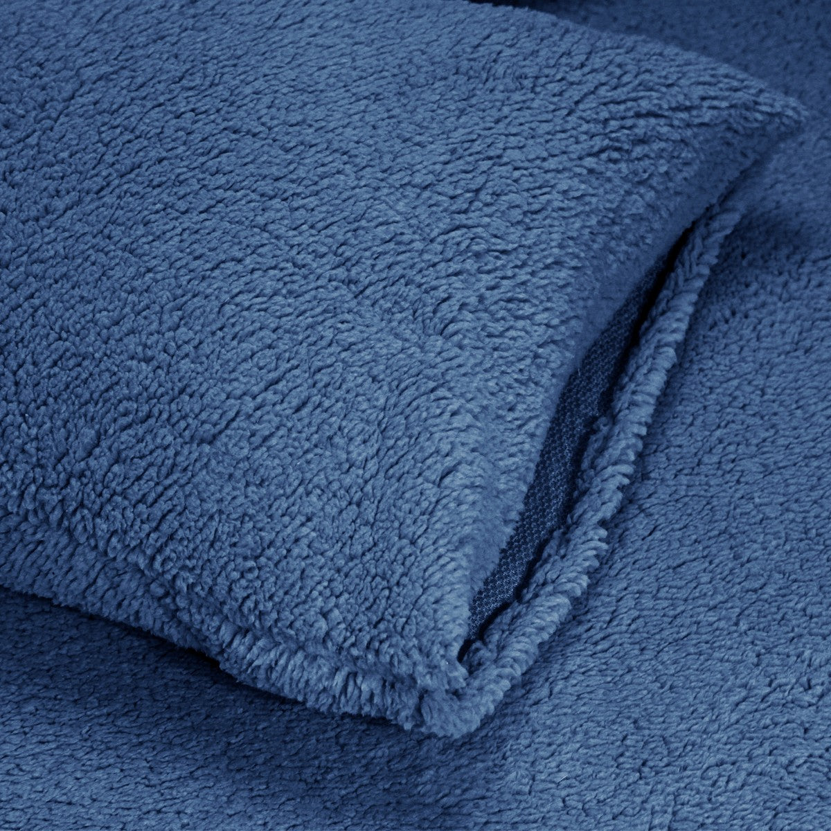 Ultra Soft Sherpa Fleece Fitted Sheet Combo Set by Ramesses | Fluffy Warm Winter Bedding Set